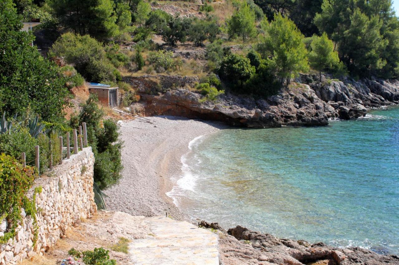 Seaside Secluded Apartments Cove Torac, Hvar - 589 Gdinj Exterior foto