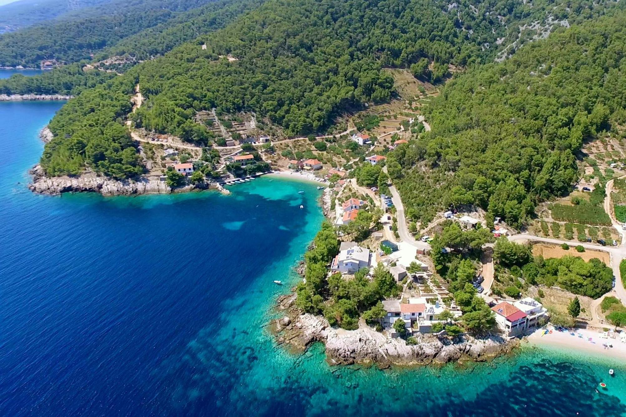 Seaside Secluded Apartments Cove Torac, Hvar - 589 Gdinj Exterior foto